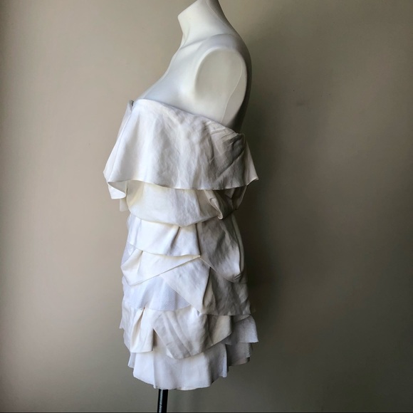 Camilla and Marc Silk Linen Elodie Frock Runway Dress 6 - Picture 7 of 11